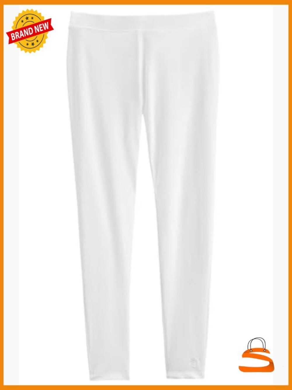 UPF 50+ Sun Protection Leggings, Summer Athleisure, Medium Fit - Picture 6 of 7